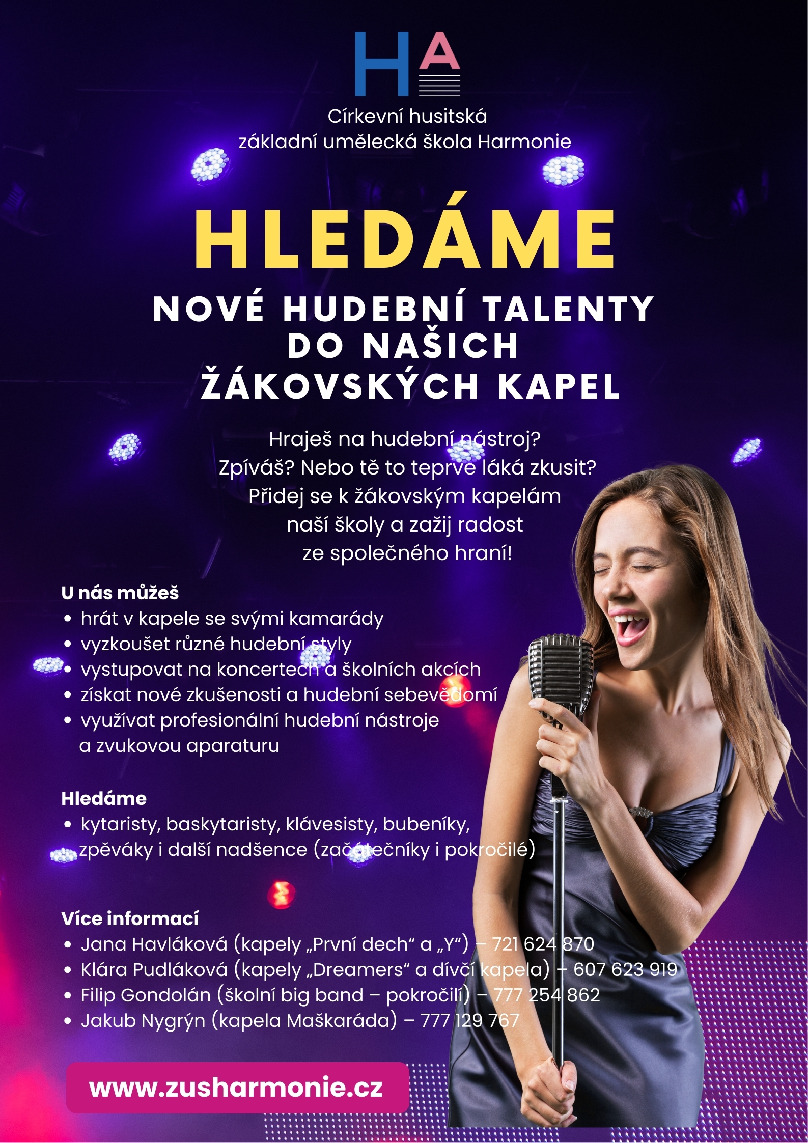 plakát na žákovskou kapelu-velký