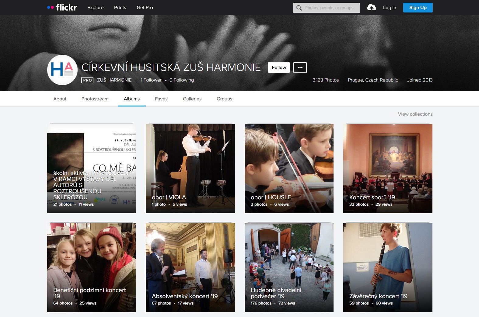 Fotogalerie - CH ZUŠ Harmonie