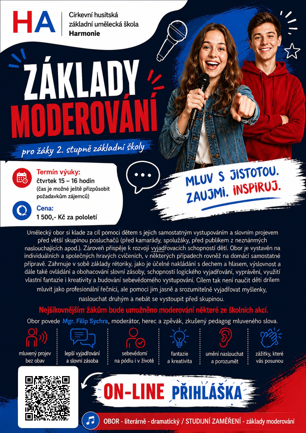 moderování-plakát a4 na výšku